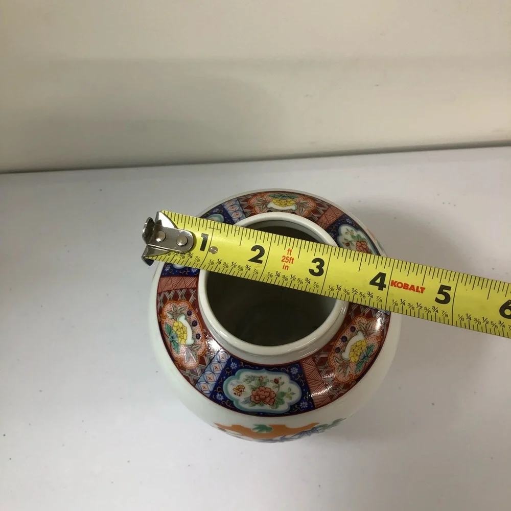 Handcrafted Porcelain Imari Ware 5.5